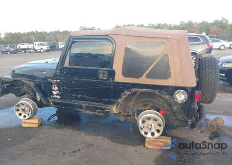 1999 Jeep Wrangler Sahara из США, поврежденный, VIN 1J4FY49S7XP430408